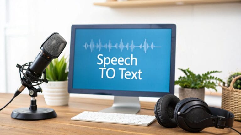 Talking to Your Computer: A Look at Speech to Text Tools