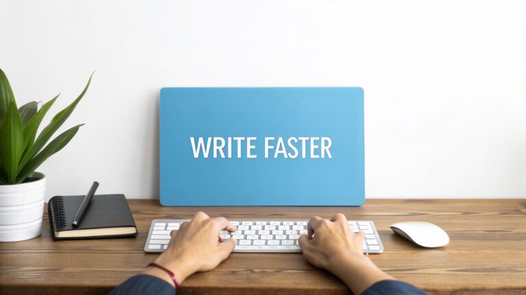 How to Write Faster