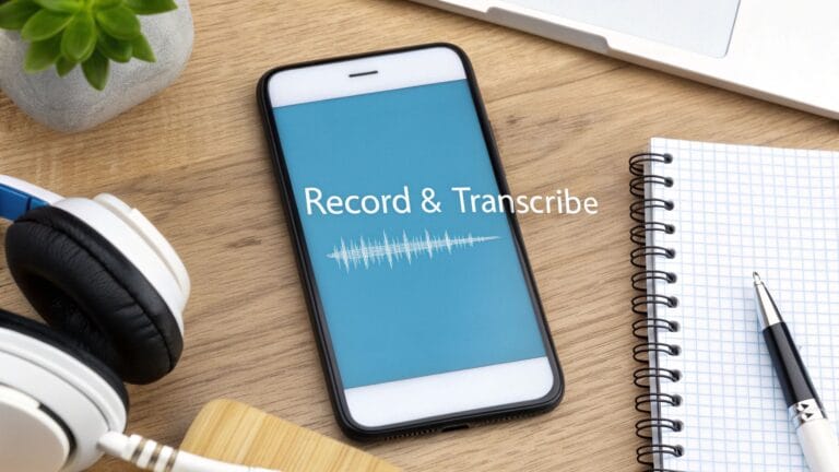 A Voice Recorder App That Writes For You