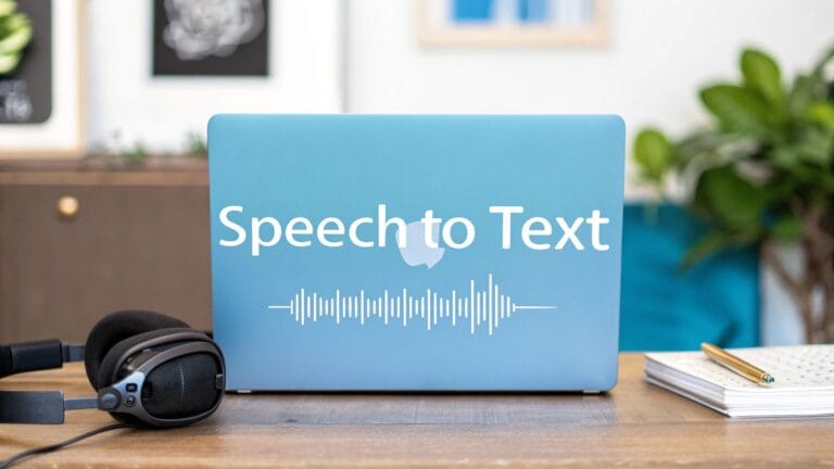 How to Talk-to-Type on Your Mac Computer