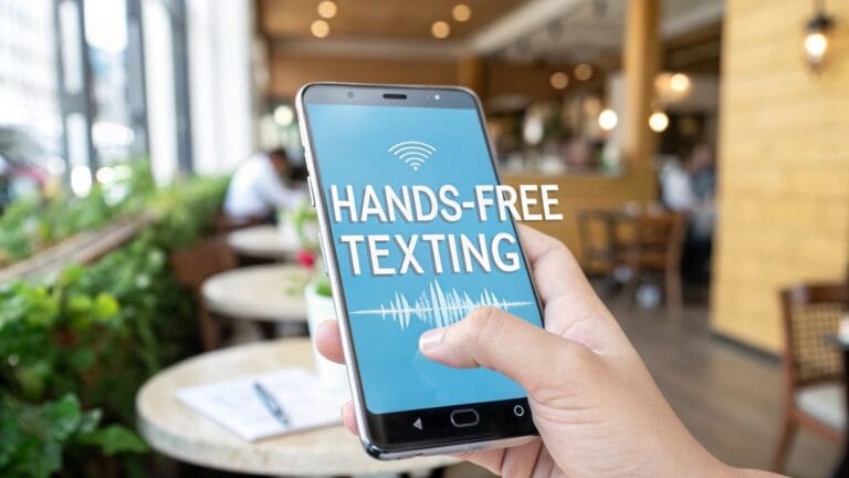 Talk Your Texts: How to Message Without Typing on Android