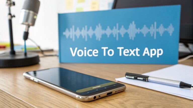 A Guide to a Voice to Text App for Android