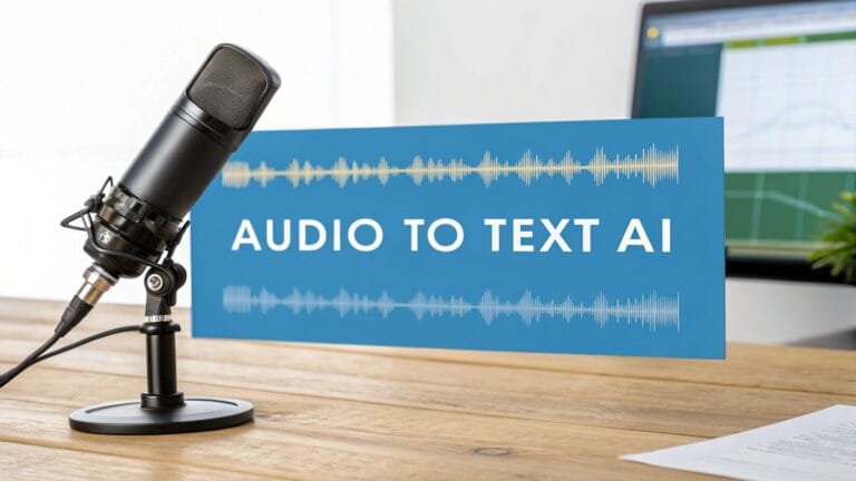 What Is Audio to Text AI and How Does It Work