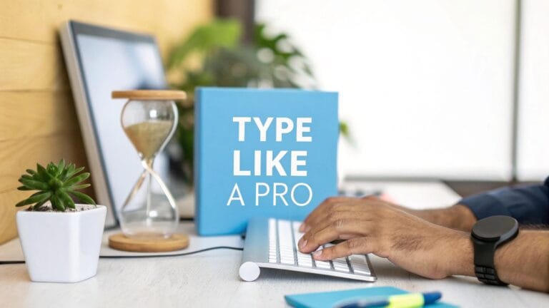 How to Type Faster and Be a Keyboard Pro