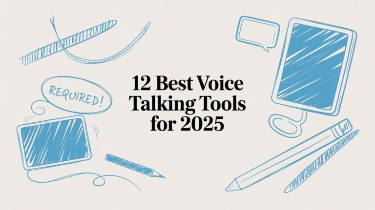 12 Best Voice Talking Tools for 2025