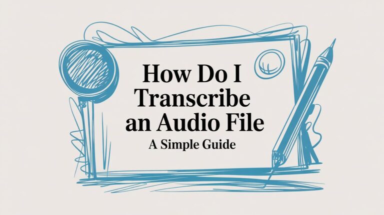 How Do I Turn Talking Into Words? A Simple Guide