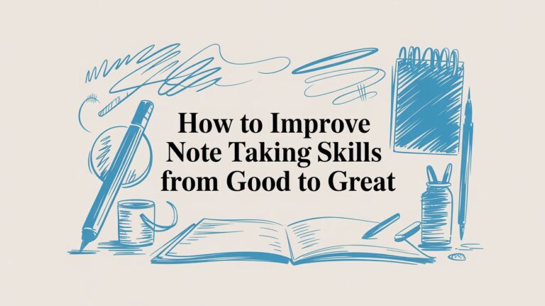 How to Get Better at Taking Notes