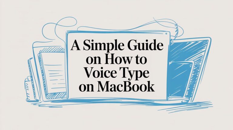 A Simple Guide on How to Talk-to-Type on a MacBook