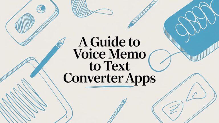 A Guide to Apps That Turn Your Voice Into Words